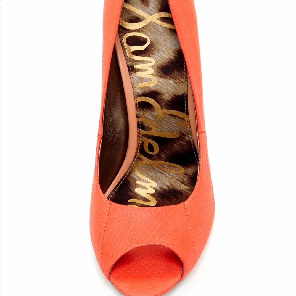 Sam Edelman Reagan Peep-Toe Pump - Picture 9 of 10